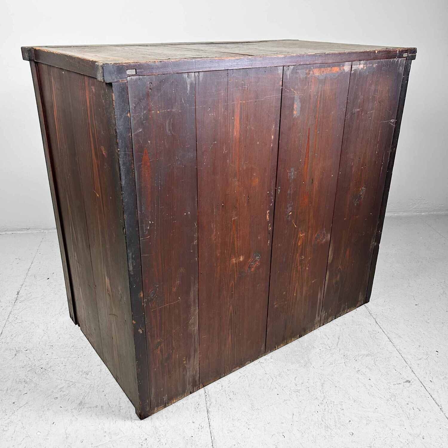 Japanse Traditionele Opberg Tansu Meiji periode
