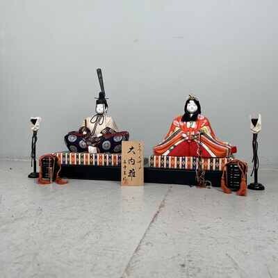 Keizerlijk Paar - Hina Matsuri Poppen - Japan- 20ste eeuw