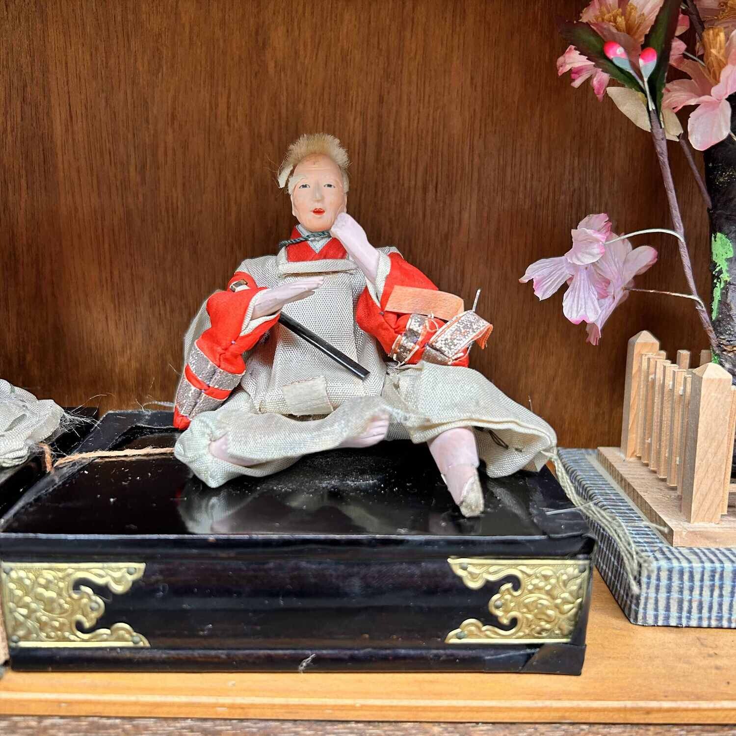 Traditional Hina Matsuri Doll Set - Meiji Era - Japan