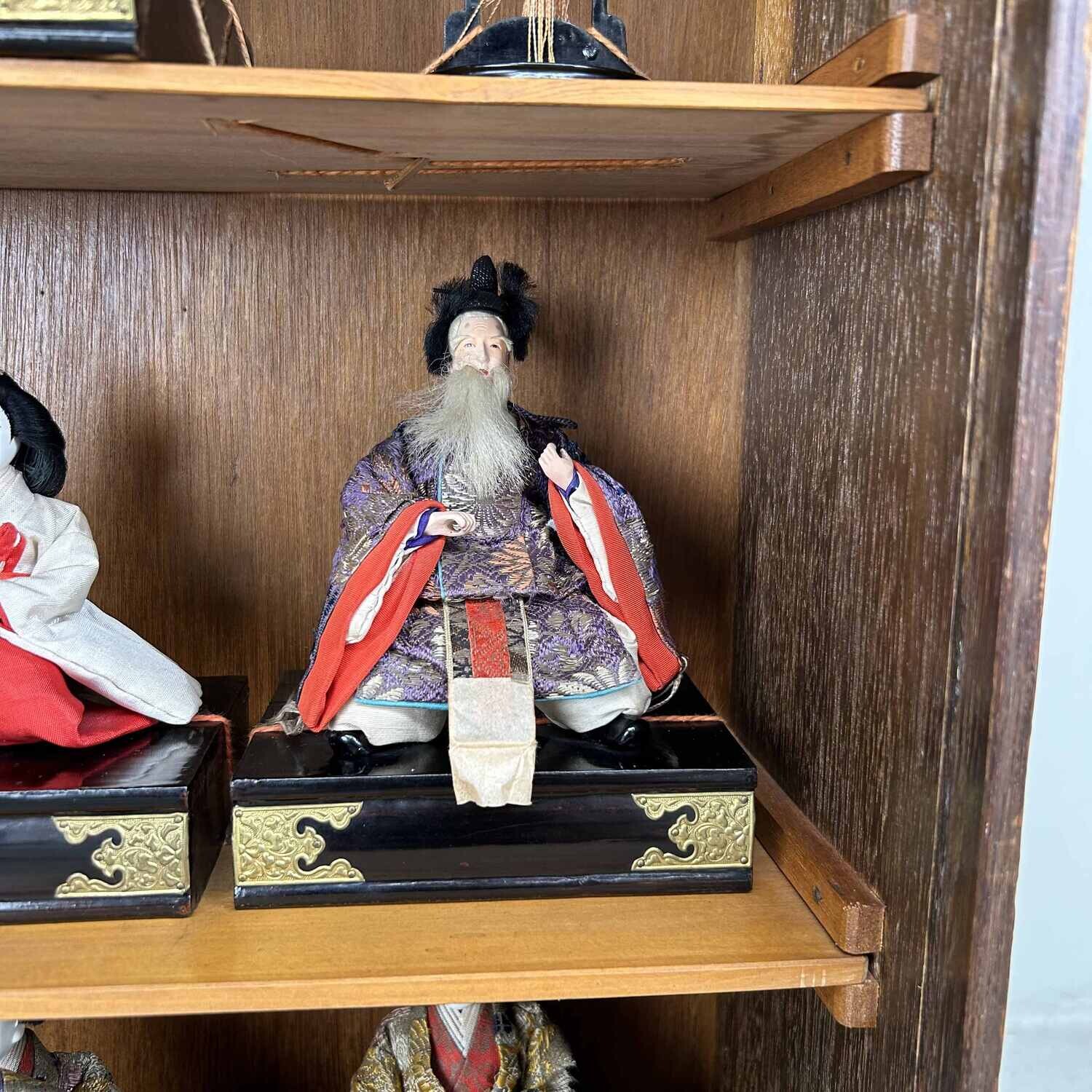 Traditional Hina Matsuri Doll Set - Meiji Era - Japan
