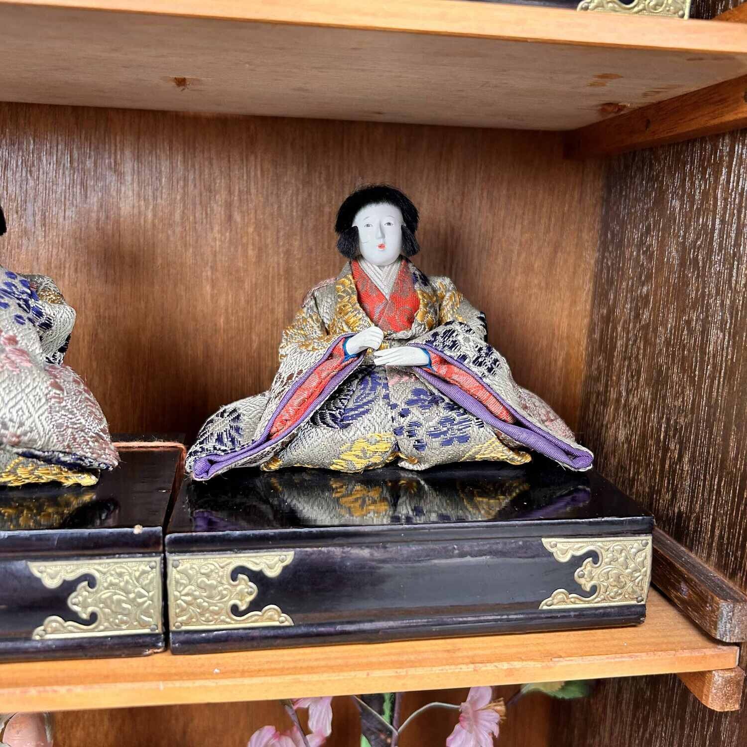 Traditional Hina Matsuri Doll Set - Meiji Era - Japan