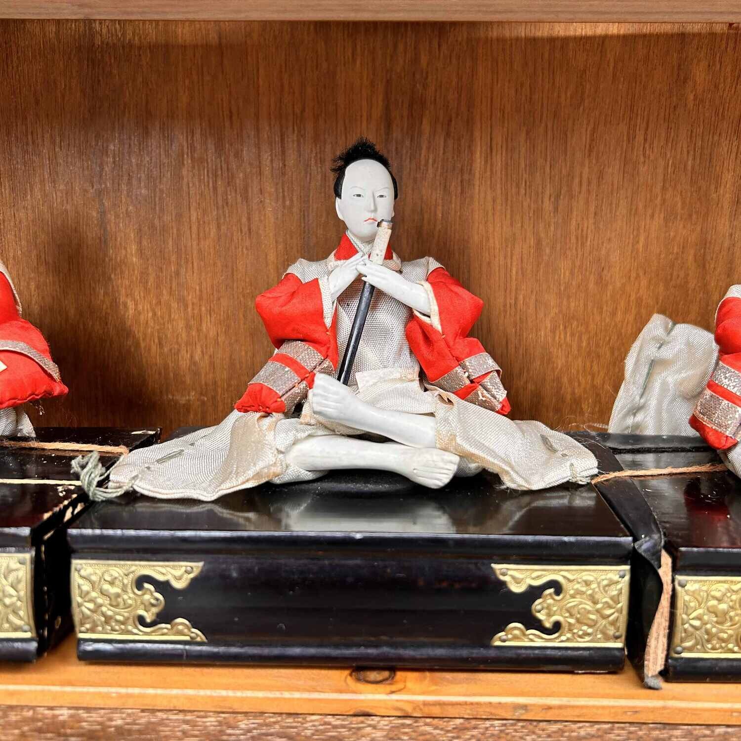 Traditional Hina Matsuri Doll Set - Meiji Era - Japan