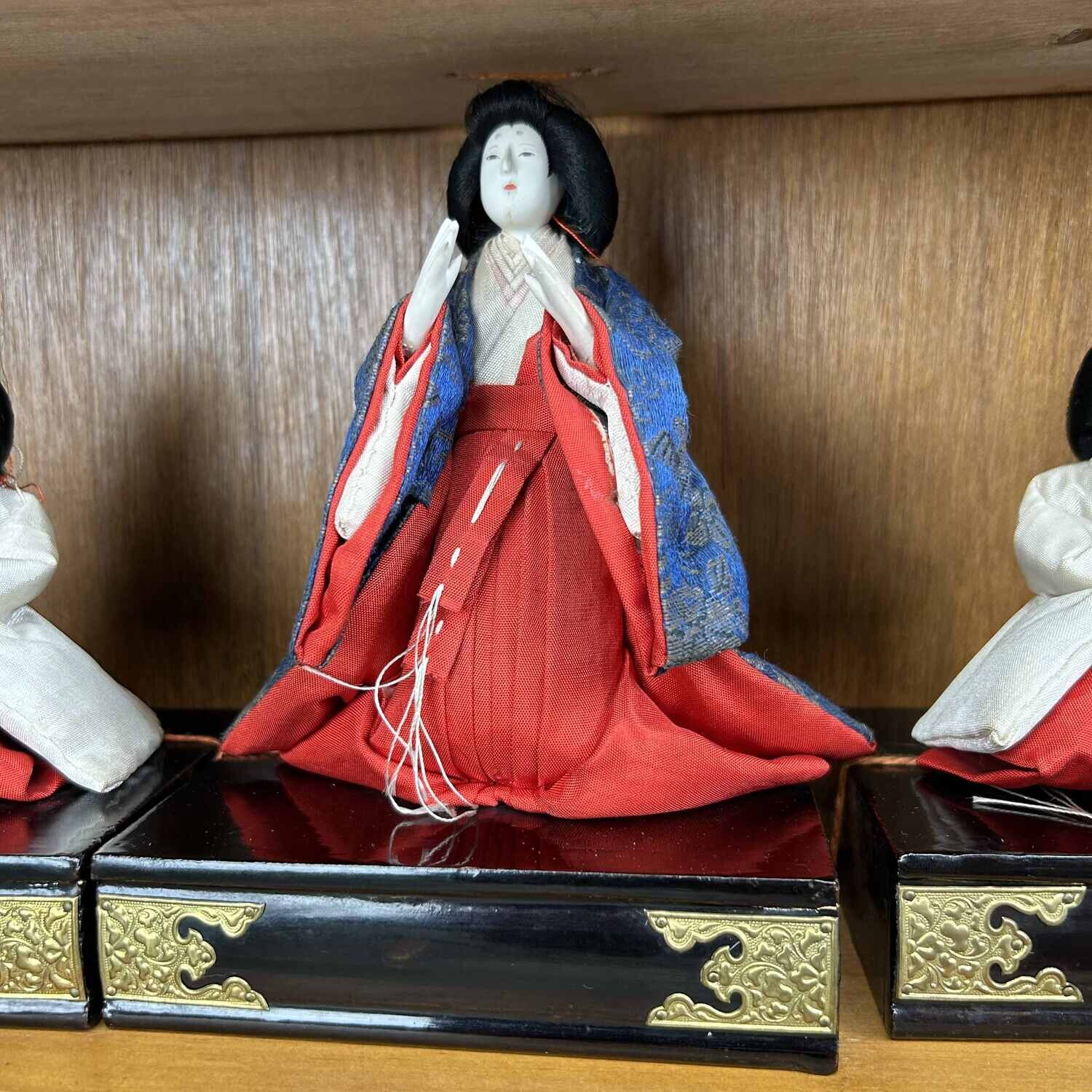 Traditional Hina Matsuri Doll Set - Meiji Era - Japan