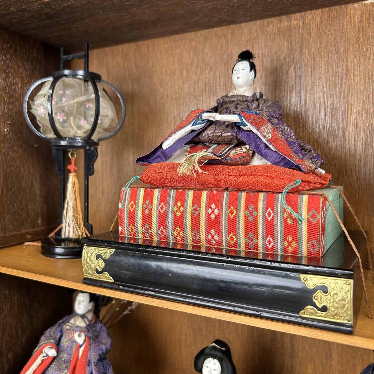 Traditional Hina Matsuri Doll Set - Meiji Era - Japan