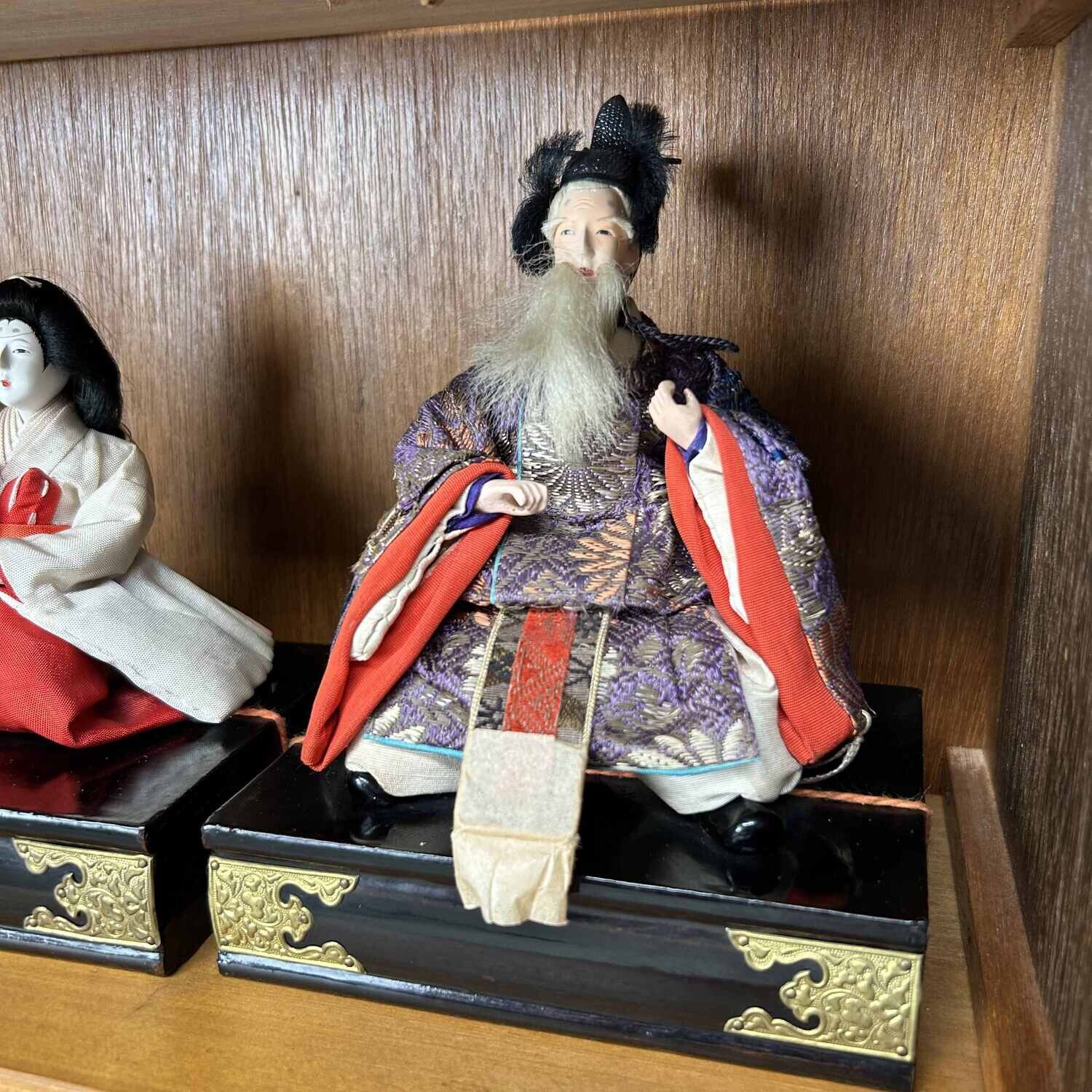 Traditional Hina Matsuri Doll Set - Meiji Era - Japan