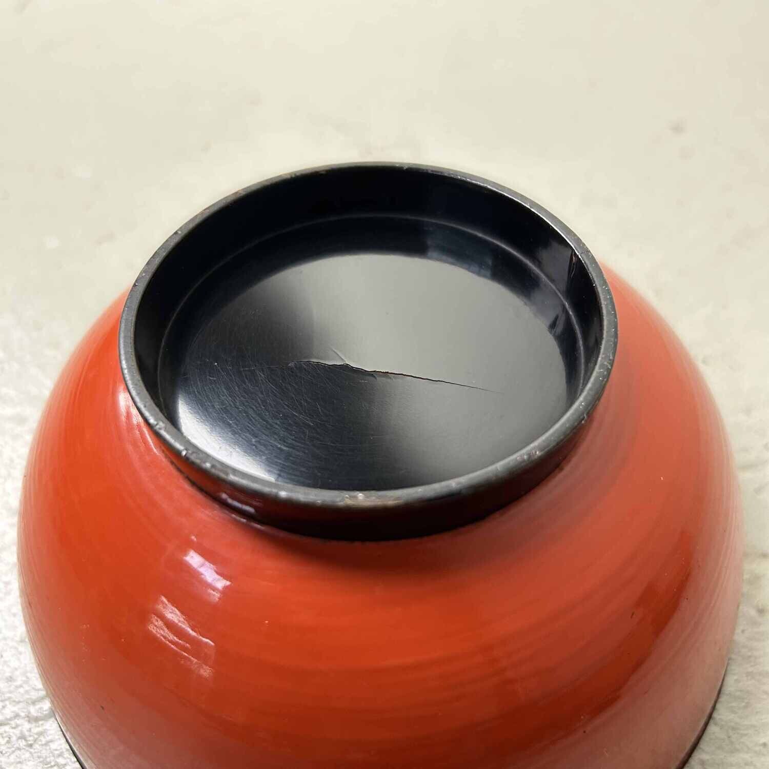Set (5) Antieke Urushi Maki-e Owan (お椀) Meiji-periode