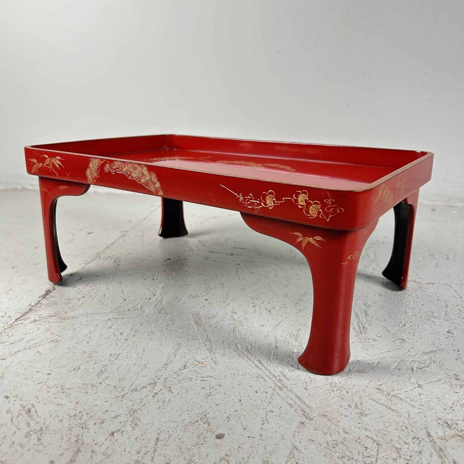 Shu-Nuri Dinner Set Ozen お膳, Taisho Period, Japan