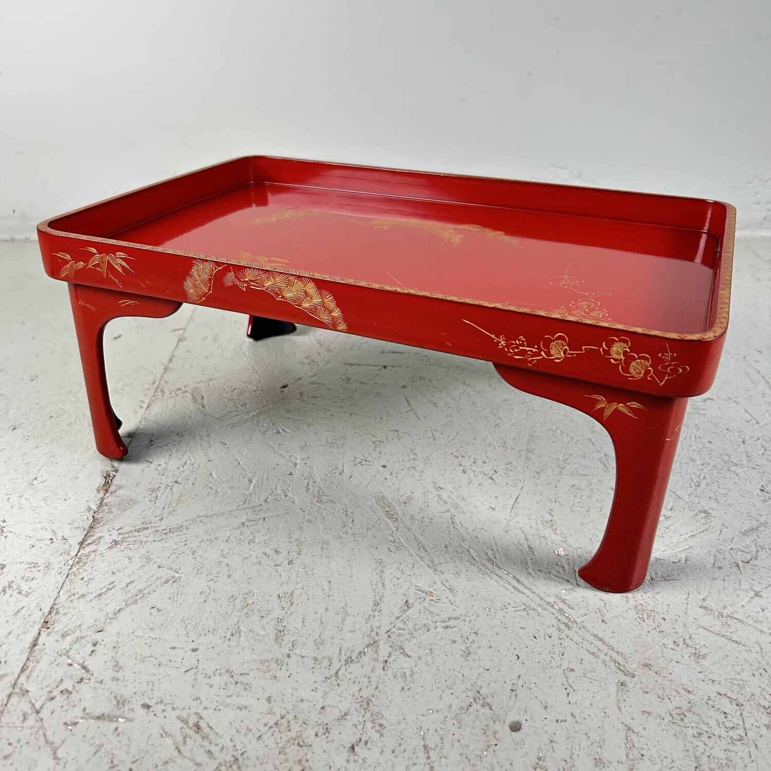 Shu-Nuri Dinner Set Ozen お膳, Taisho Period, Japan