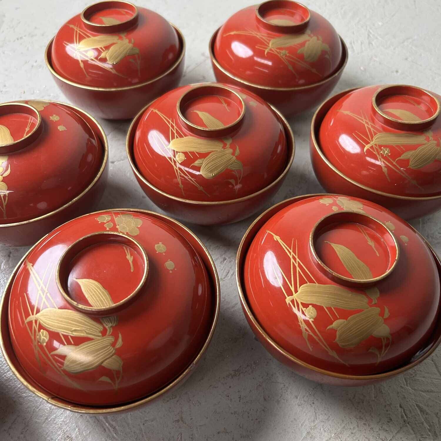 Urushi Maki-e Rijstkom Japan (1912-1926)