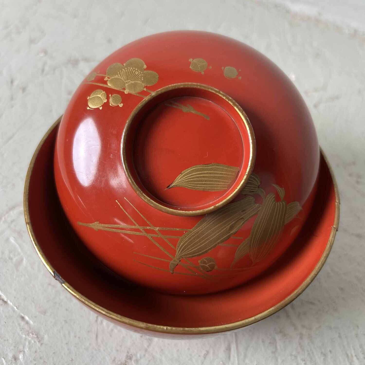 Urushi Maki-e Rijstkom Japan (1912-1926)