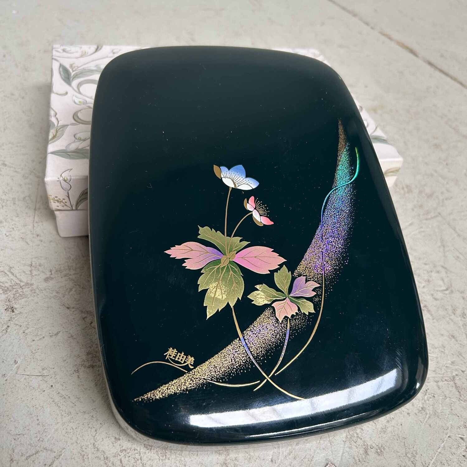 Vintage Schrijfdoos van Yumi Katsura, Japan, jaren '70.