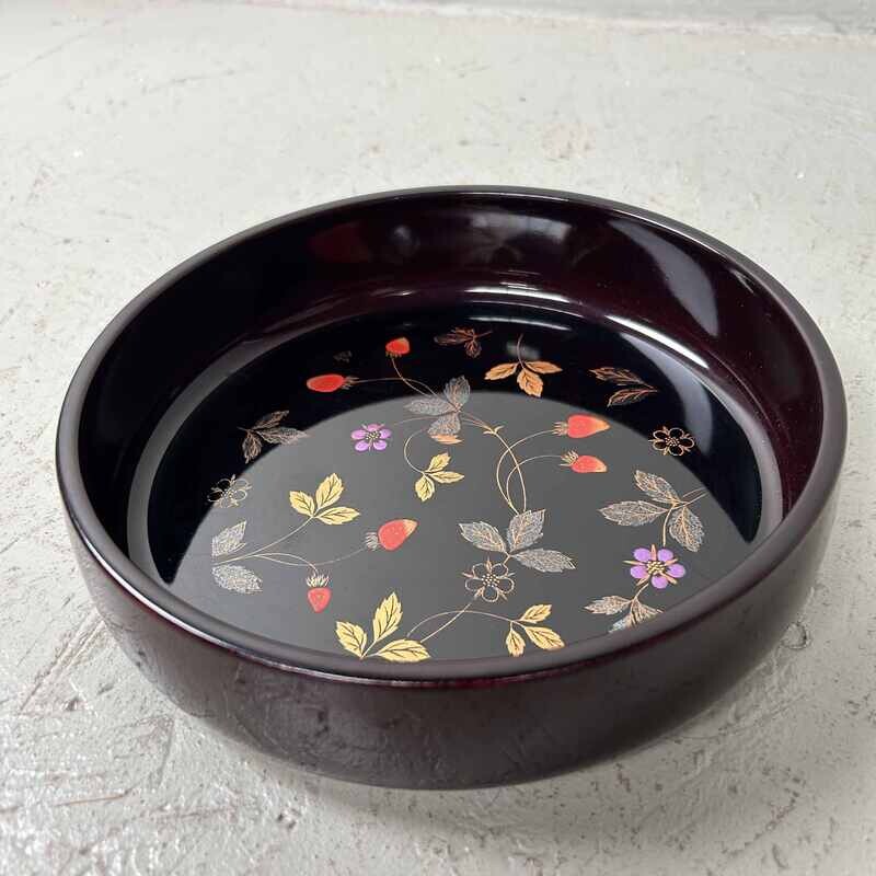 Decorative Japanese Mid-Century Bowl 'Strawberry