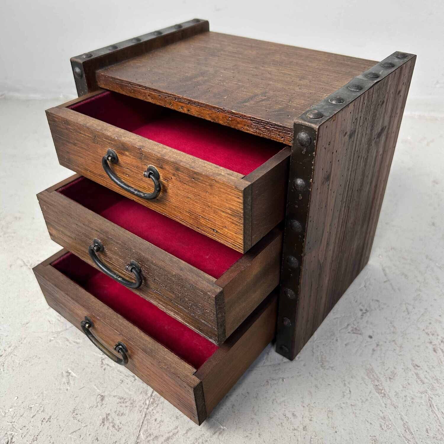 Kleine Japanse Juwelen Ladekast Shōwa-periode (昭和時代)