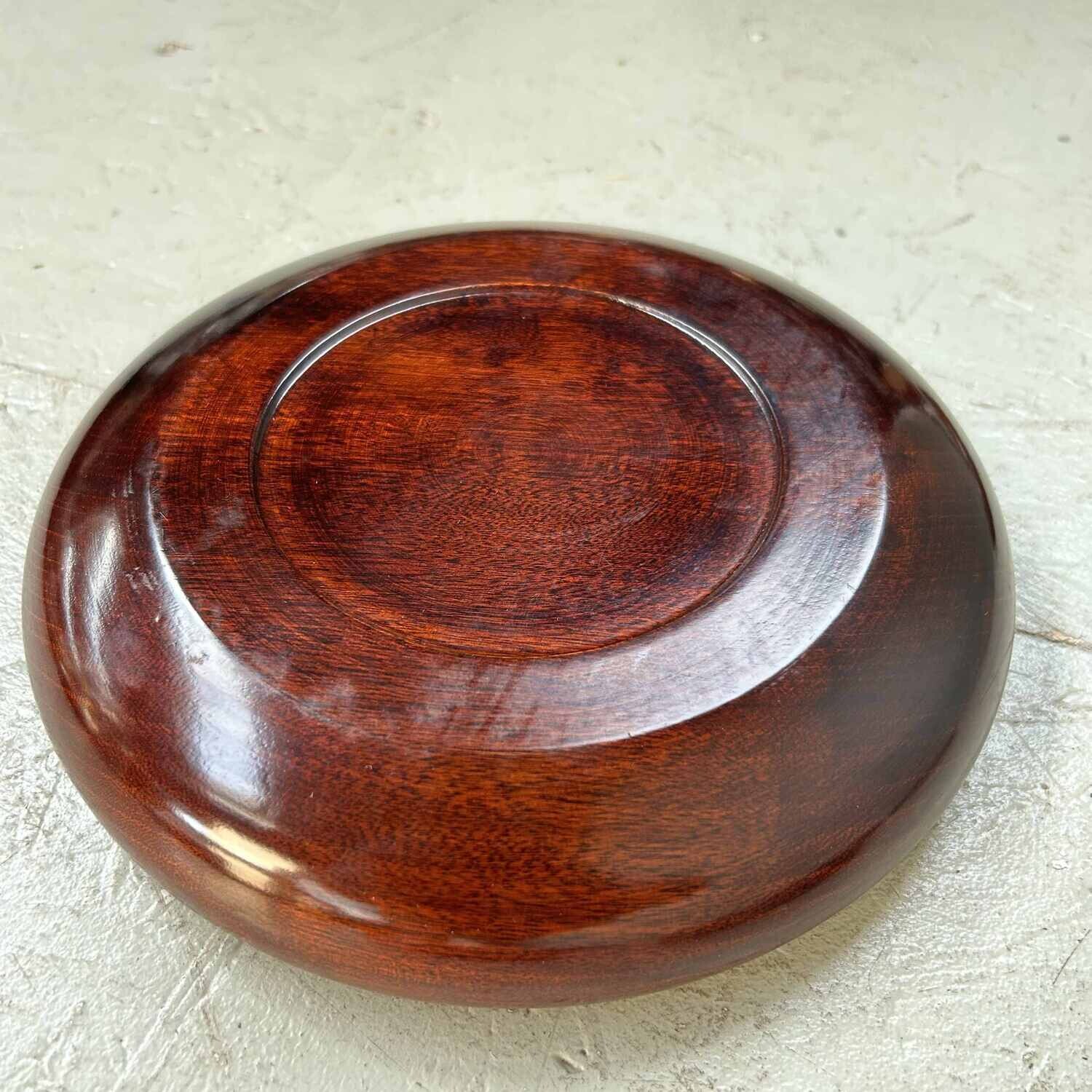 Wooden (トチノキ) Serving plate set from Japan, 1950s-1960