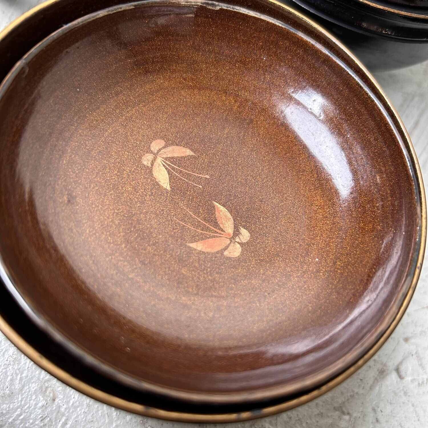 Urushi Maki-e Rijstkom met deksel Japan Taishō [大正](1912-1926)