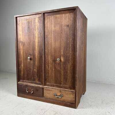 Traditional Choba Tansu Japanese Archive Cabinet Taishō 大正 Era