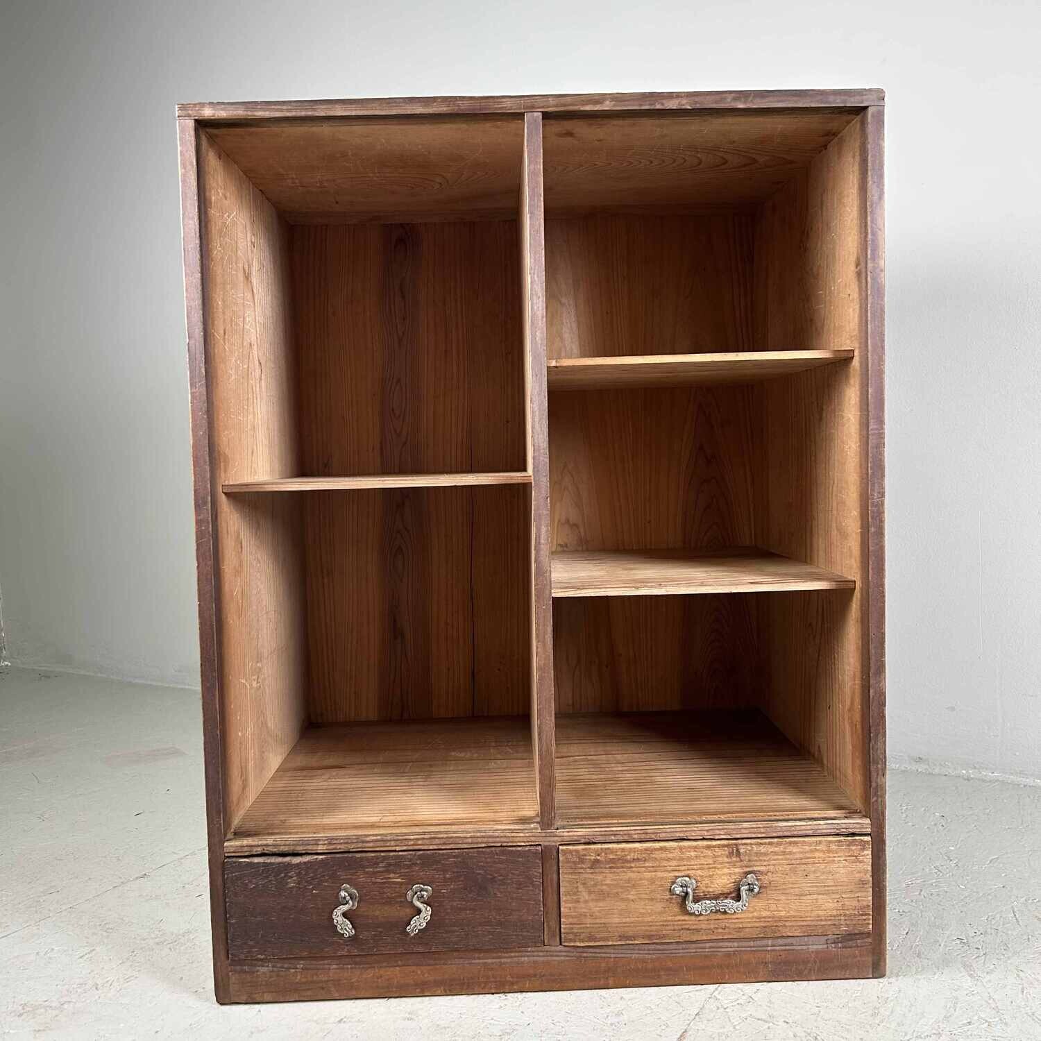 Traditional Choba Tansu Japanese Archive Cabinet Taishō 大正 Era
