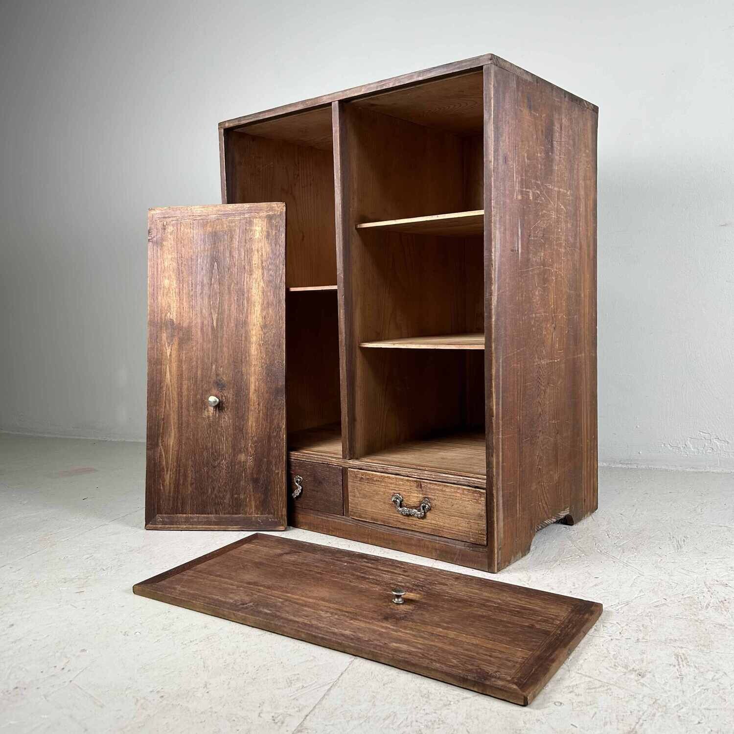 Traditional Choba Tansu Japanese Archive Cabinet Taishō 大正 Era