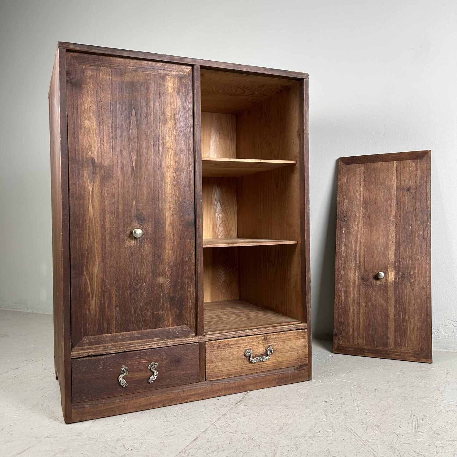 Traditional Choba Tansu Japanese Archive Cabinet Taishō 大正 Era