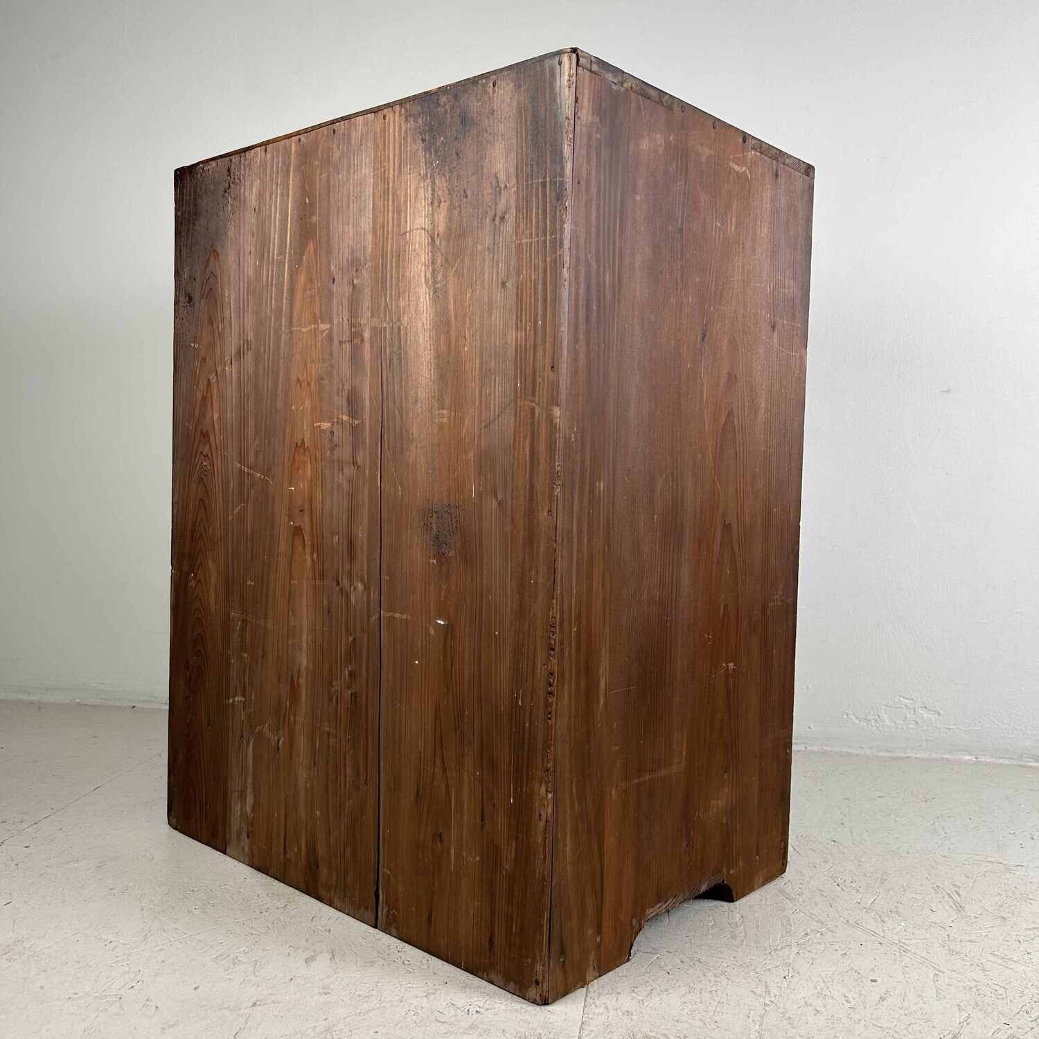 Traditional Choba Tansu Japanese Archive Cabinet Taishō 大正 Era