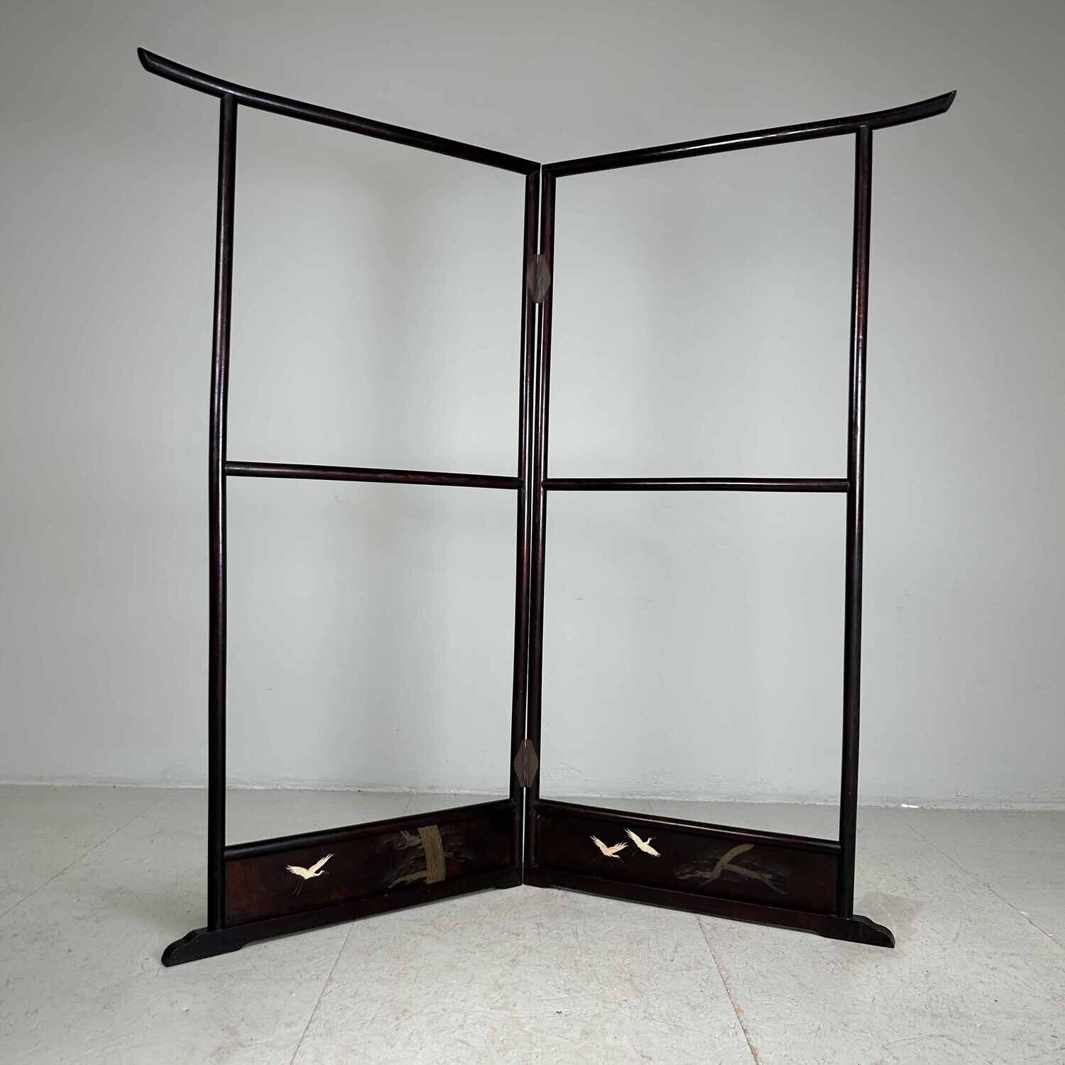 Antieke Japanse Lacquer Kimono Hanger Stand (Ikō), Meiji.