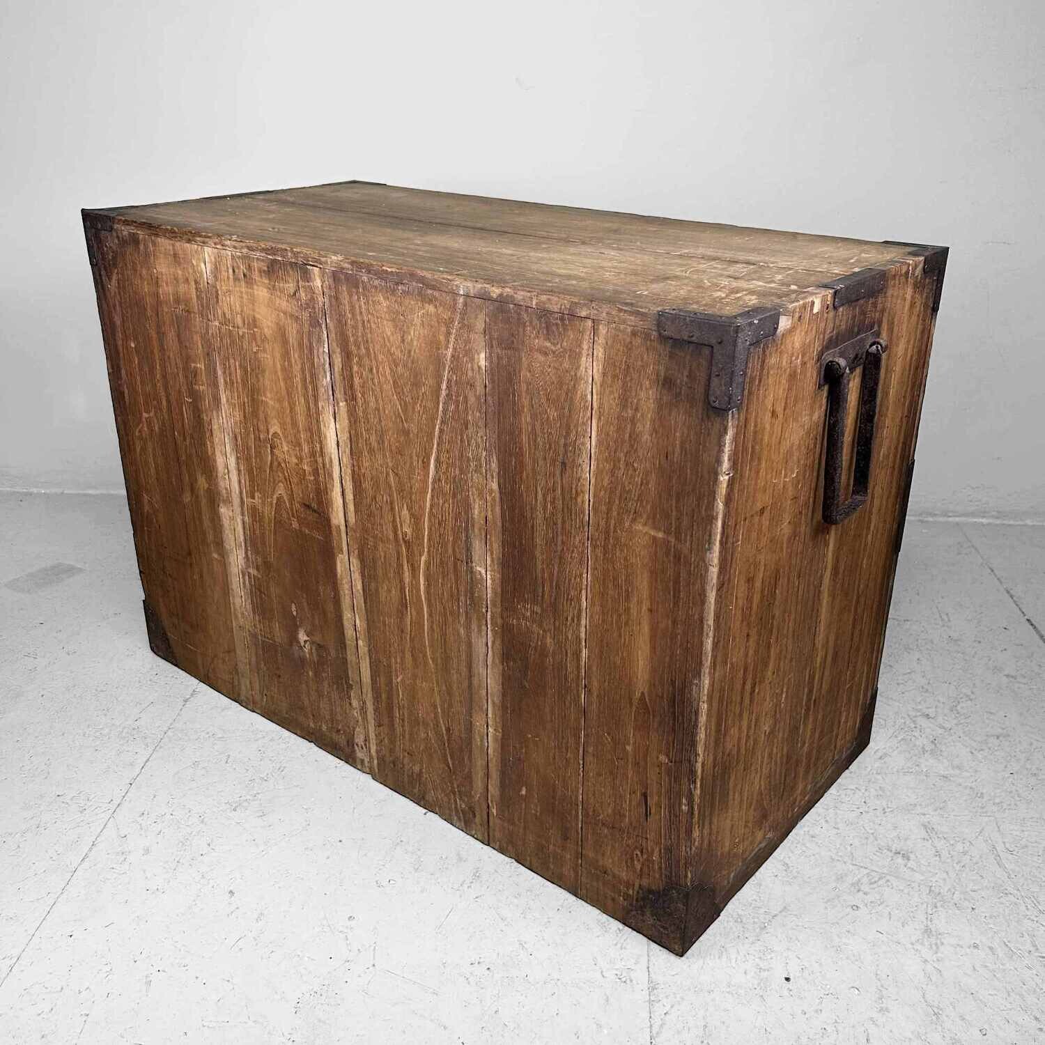 Lage Japanse Tansu Ladekast, Taishō [大正], Japan.