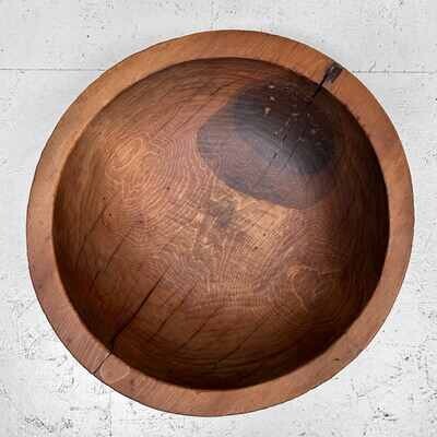 Wooden Dough Bowl, Japan, Meiji Period (1868-1912).