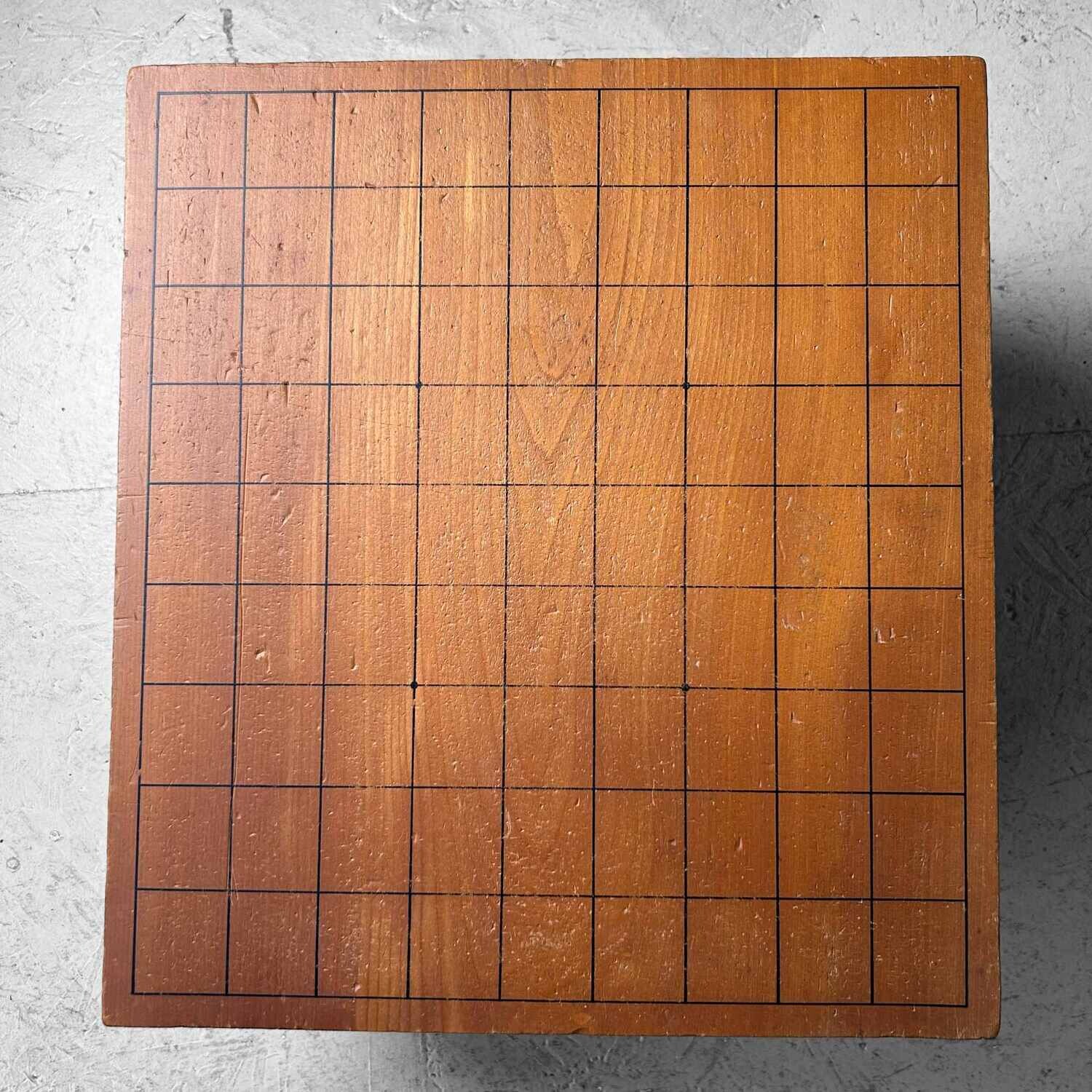 Keyaki Houten Shogi (将棋) spelbord, jaren '40, Japan.