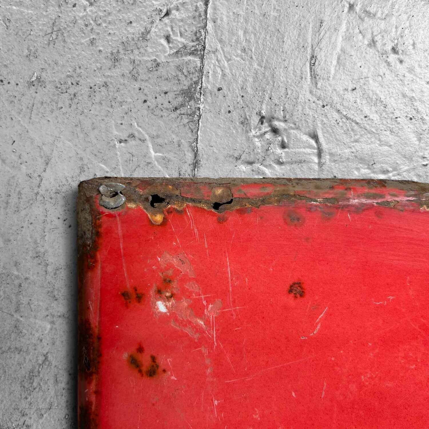 Vintage reclamebord "ヘアクリーム" jaren '50 Japan