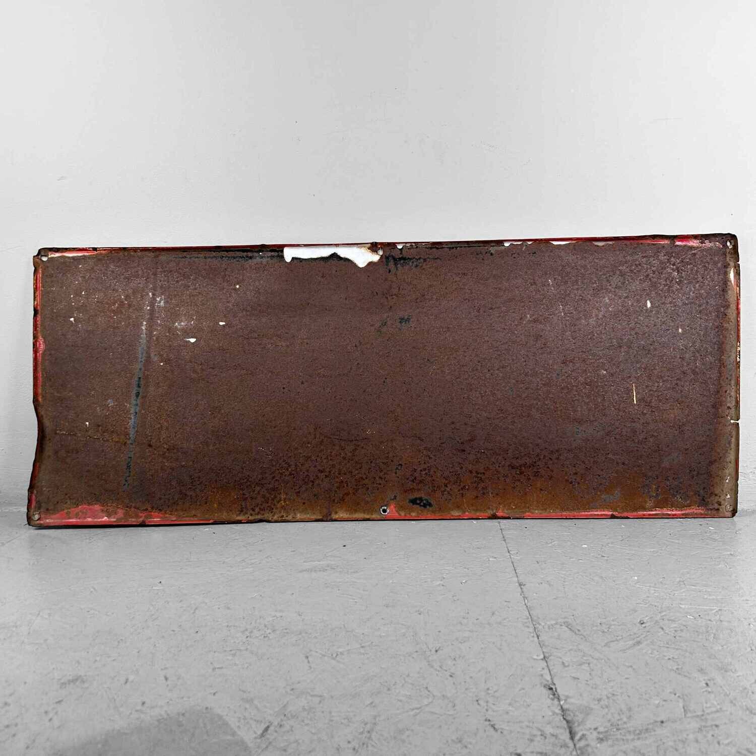 Vintage reclamebord "ヘアクリーム" jaren '50 Japan