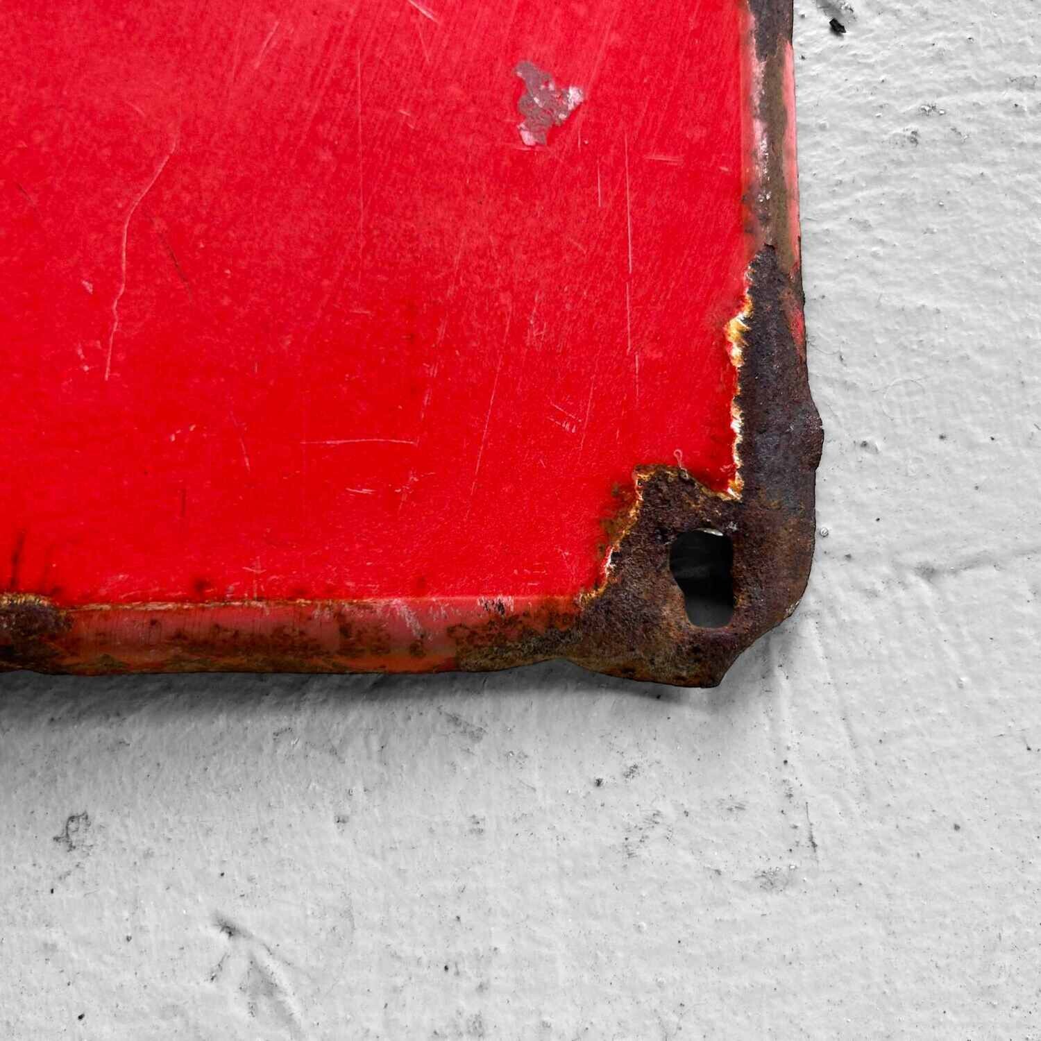 Vintage reclamebord "ヘアクリーム" jaren '50 Japan