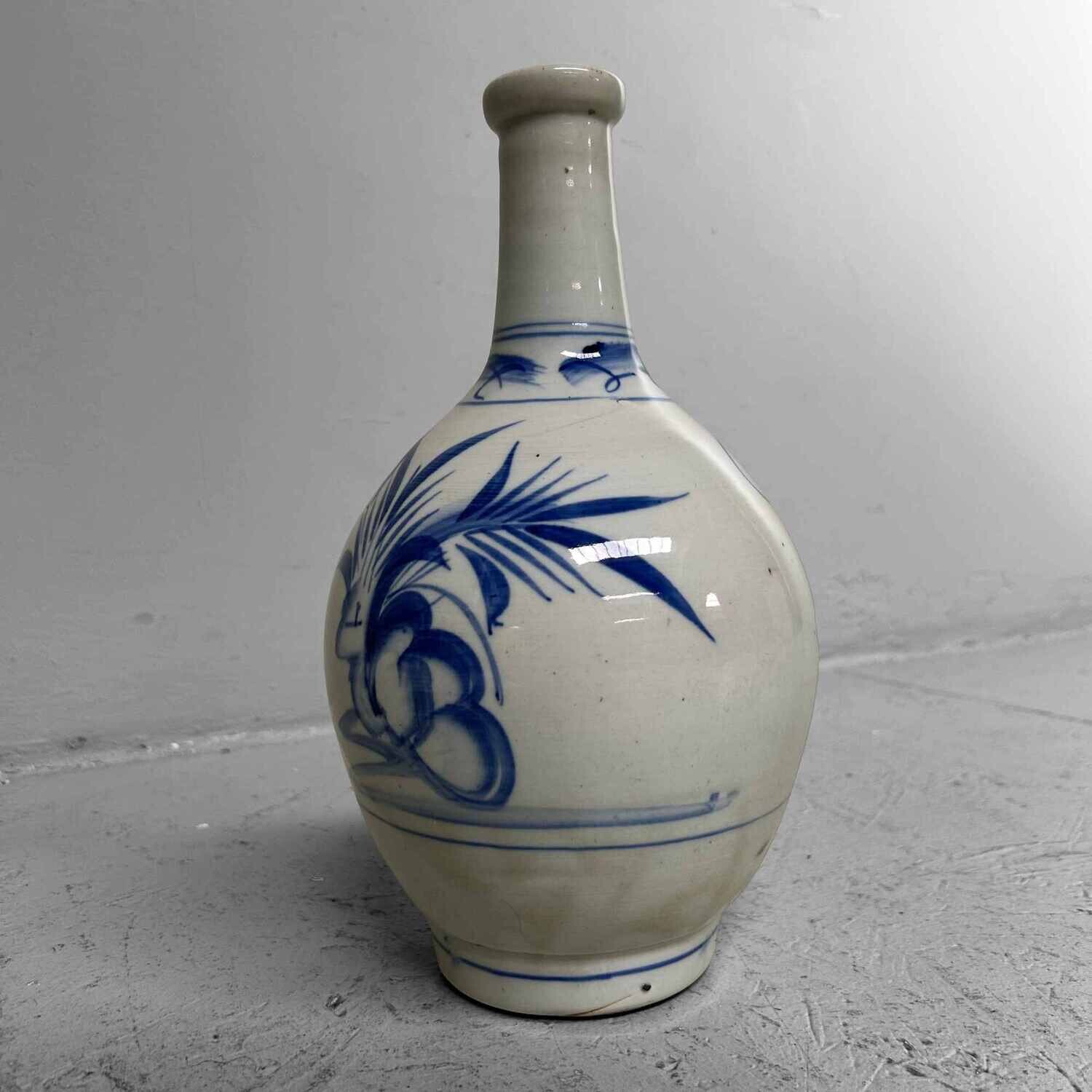Porseleinen Tokkuri Sake Ko-Imari 古伊万里焼 Meiji Japan