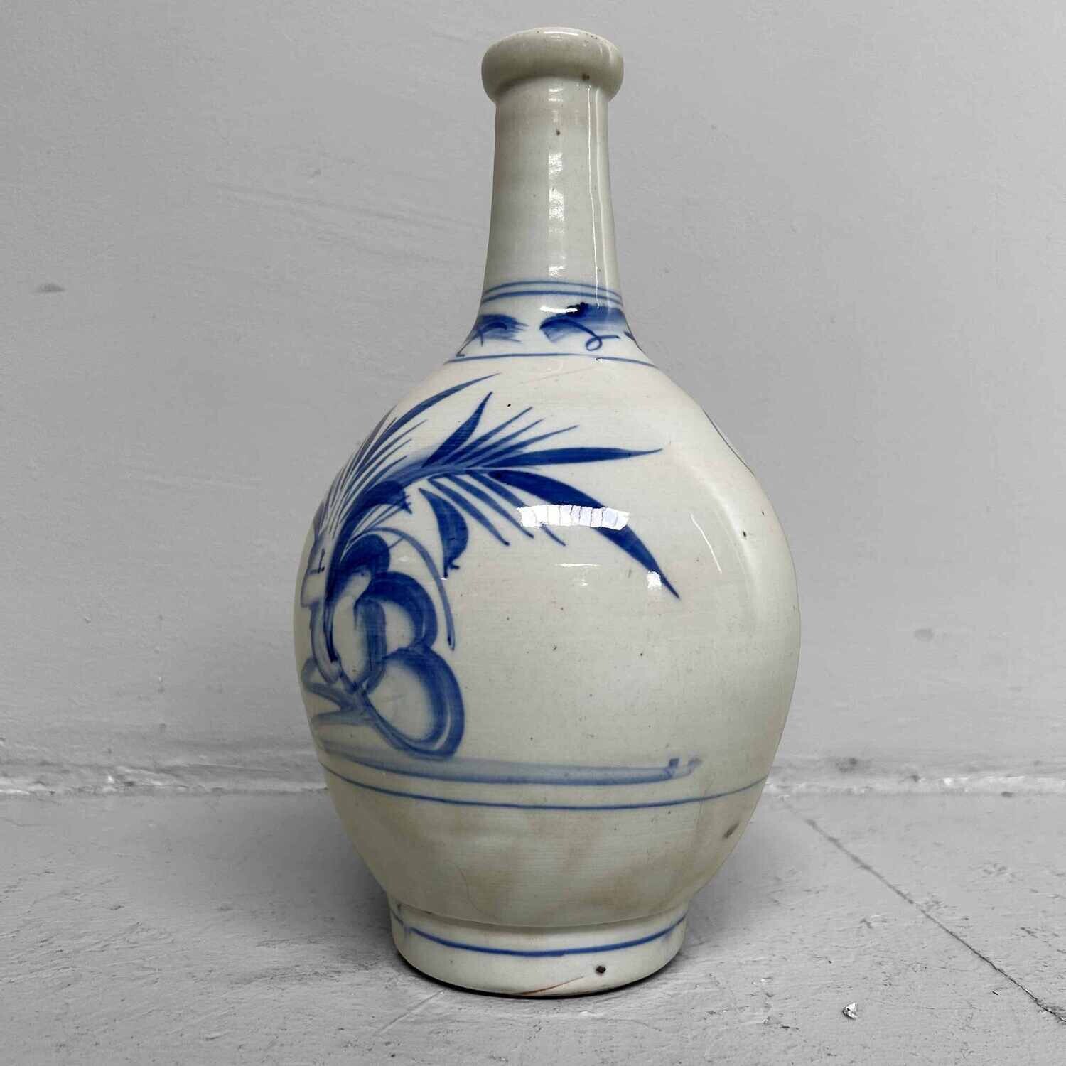 Porseleinen Tokkuri Sake Ko-Imari 古伊万里焼 Meiji Japan