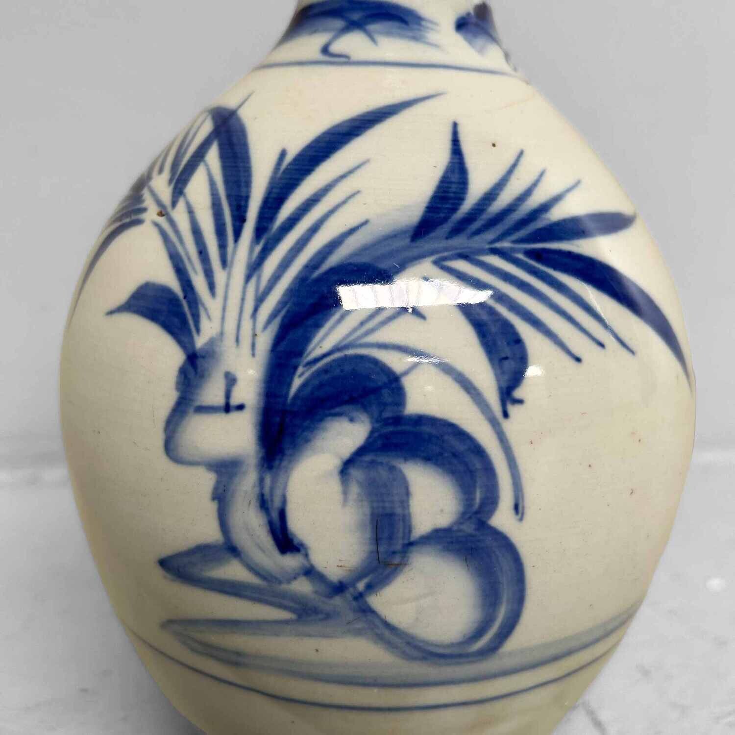 Porseleinen Tokkuri Sake Ko-Imari 古伊万里焼 Meiji Japan