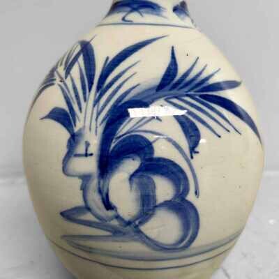 Porcelain Tokkuri Sake Ko-Imari 古伊万里焼 Meiji Japan