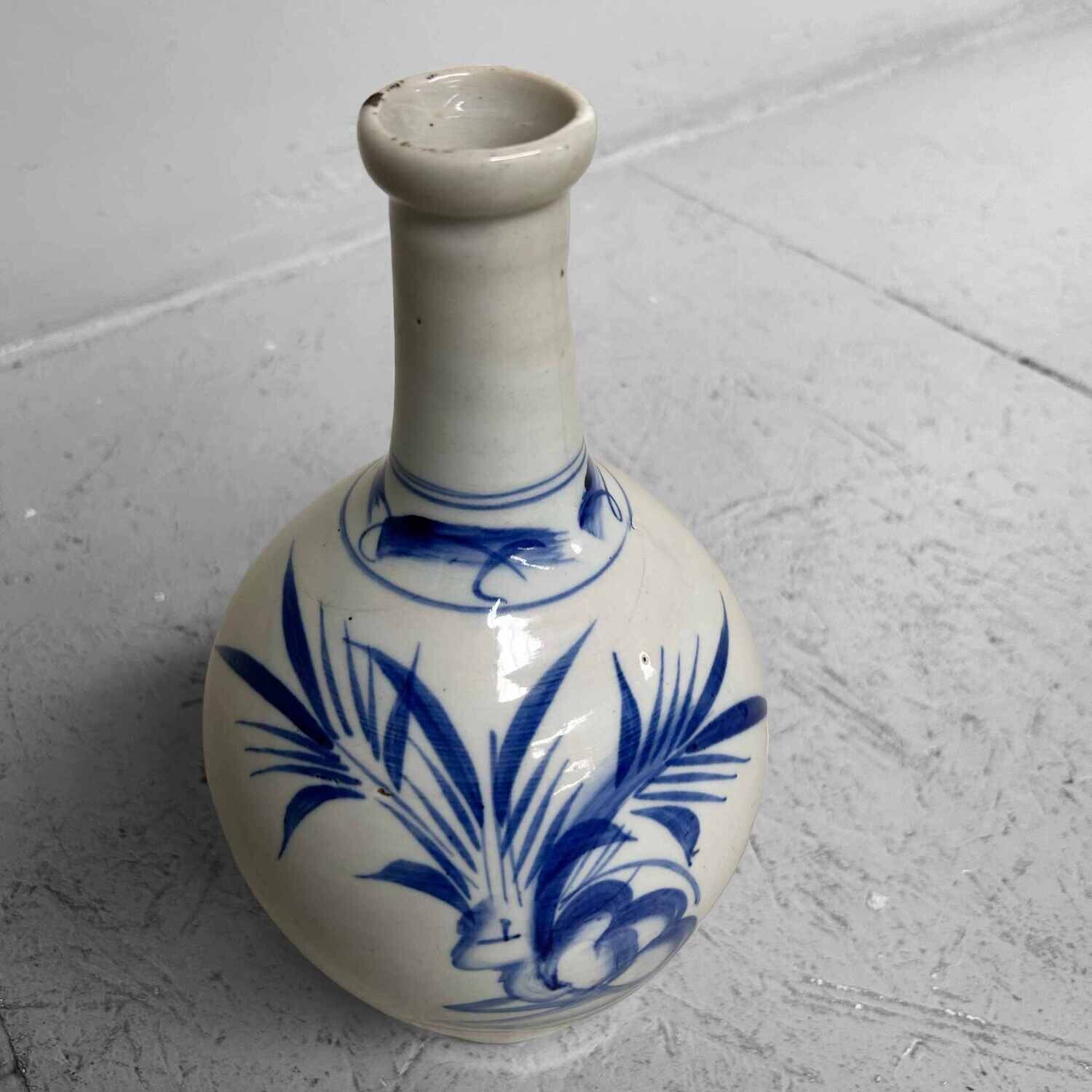 Porseleinen Tokkuri Sake Ko-Imari 古伊万里焼 Meiji Japan
