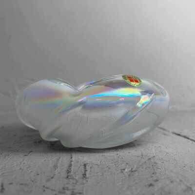 Tajima Crystal Mid Century Ashtray, Japan