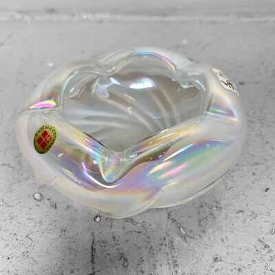 Tajima Crystal Mid Century Ashtray, Japan