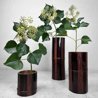 Mid Century Bamboo Ikebana Set , Circa 1950s, Japan