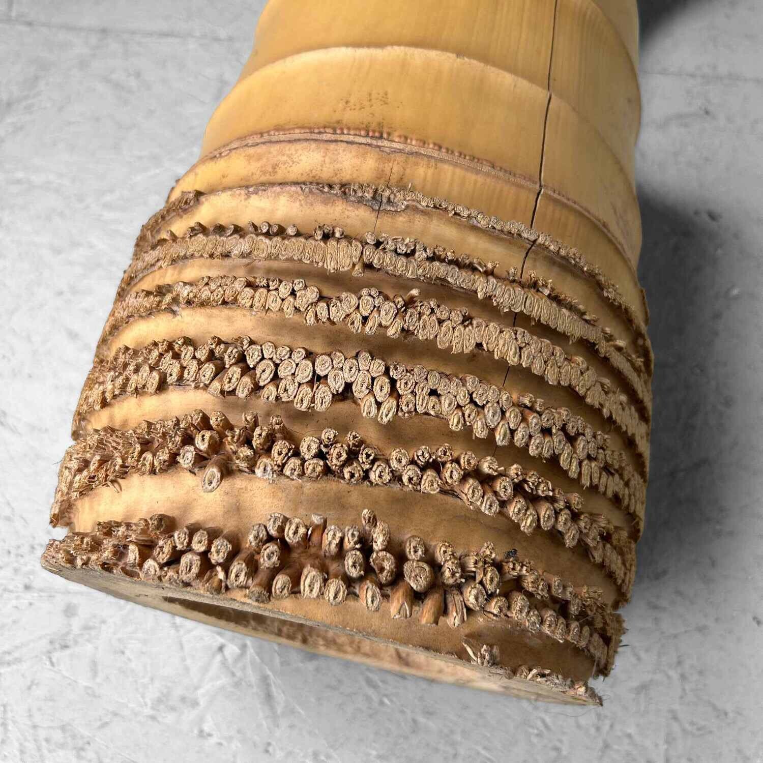 Mid Century Bamboo Ikebana 'San-Ju-Giri' Vase, Circa 1950s, Japan
