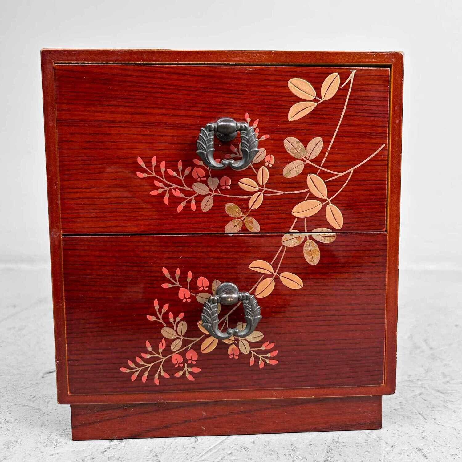 Japanse Vintage Haribako 針箱, jaren '70.