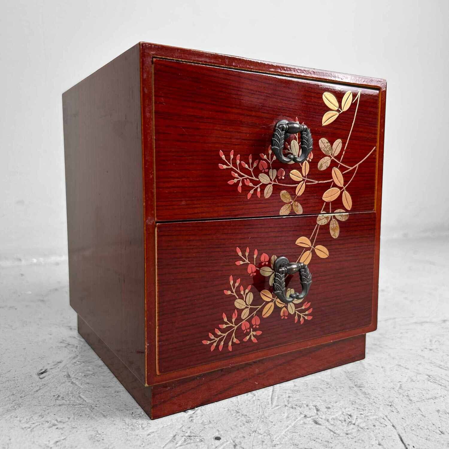Japanse Vintage Haribako 針箱, jaren '70.