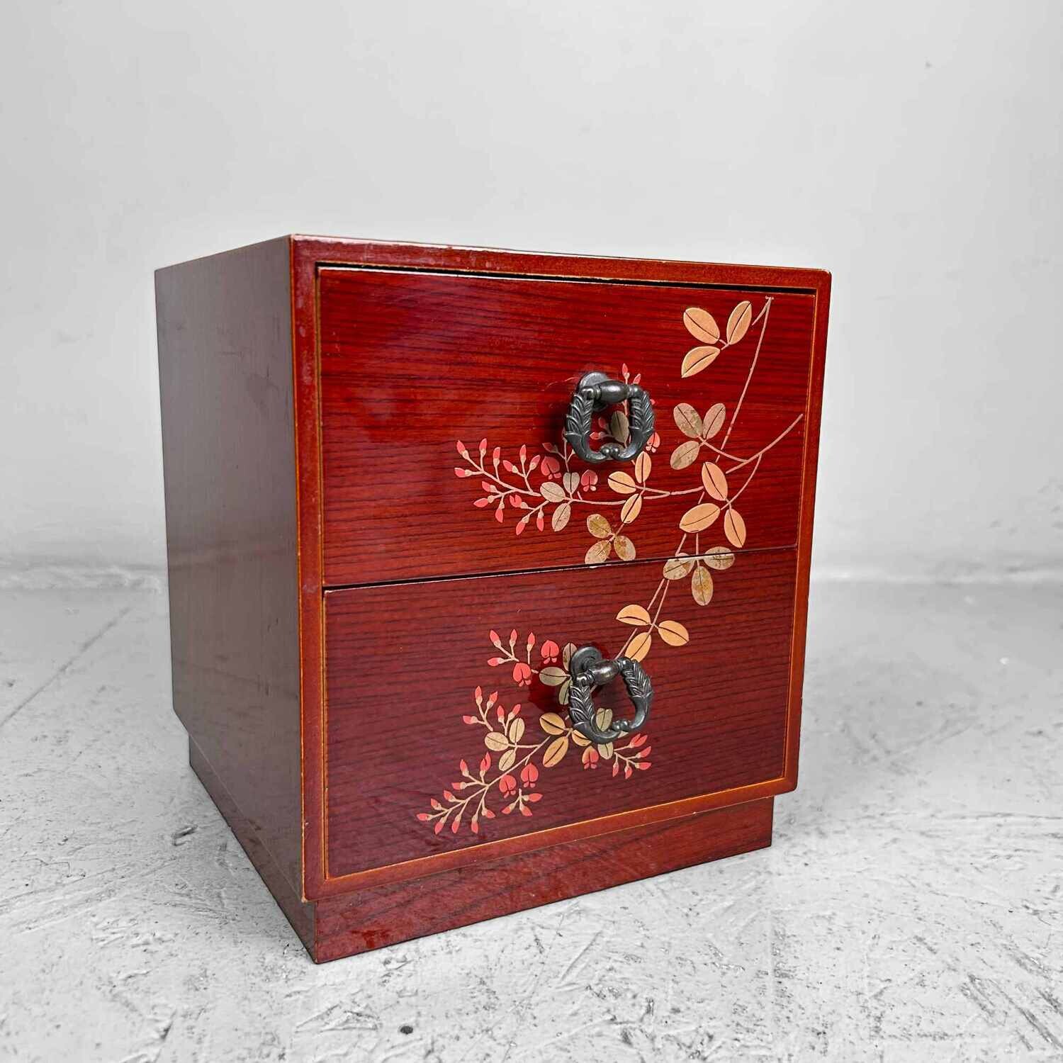 Japanse Vintage Haribako 針箱, jaren '70.