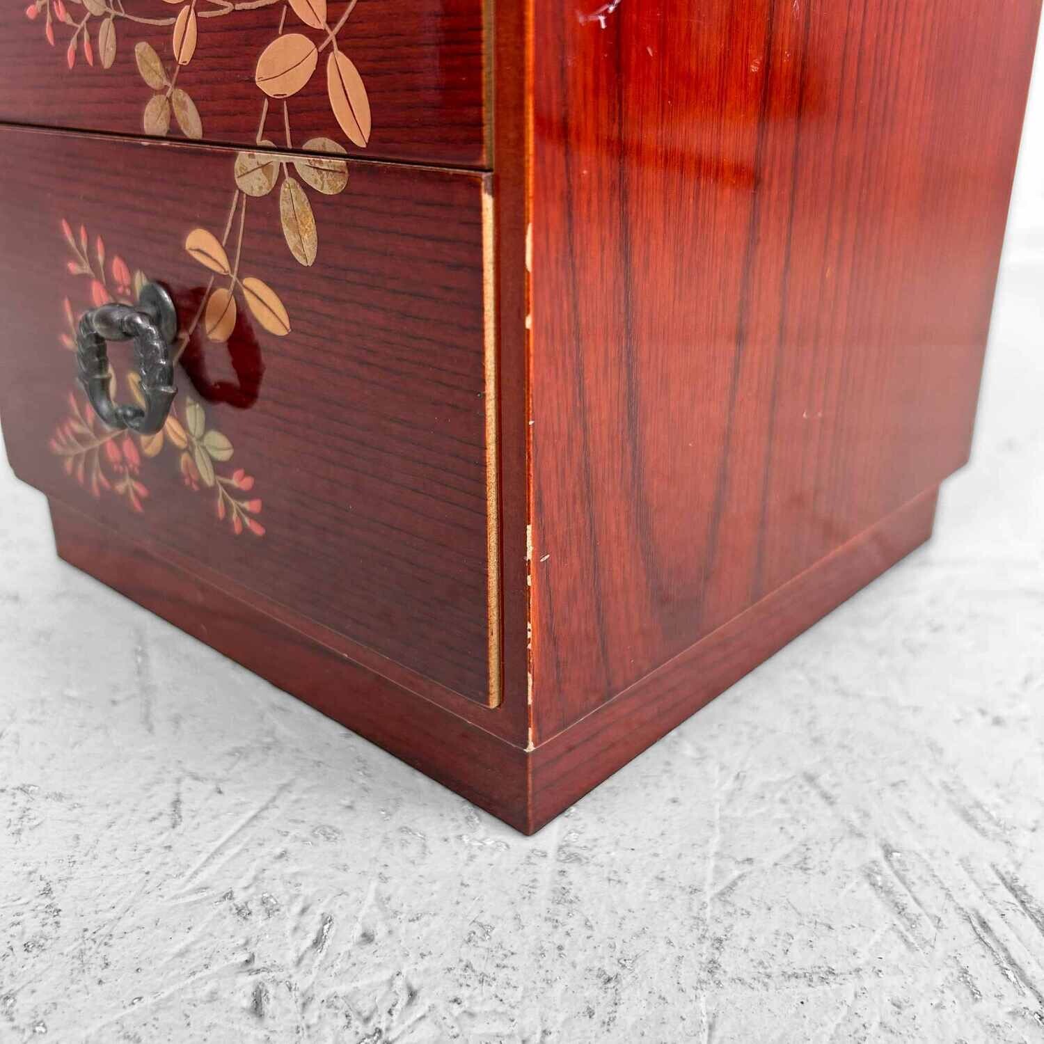 Japanse Vintage Haribako 針箱, jaren '70.