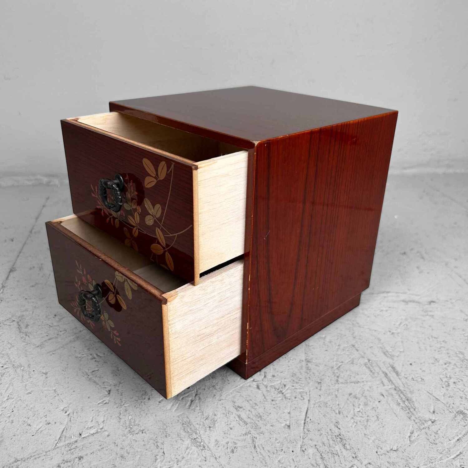 Japanse Vintage Haribako 針箱, jaren '70.