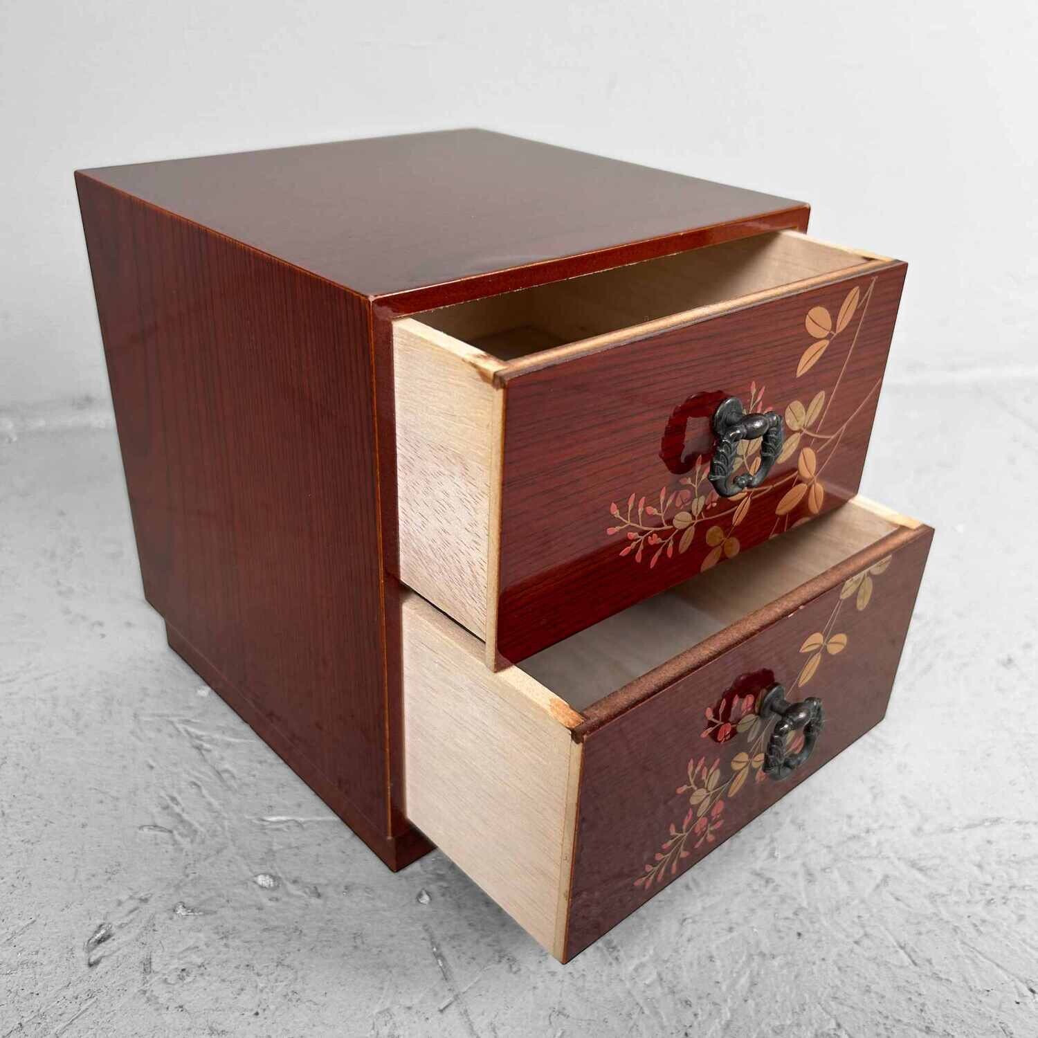 Japanse Vintage Haribako 針箱, jaren '70.