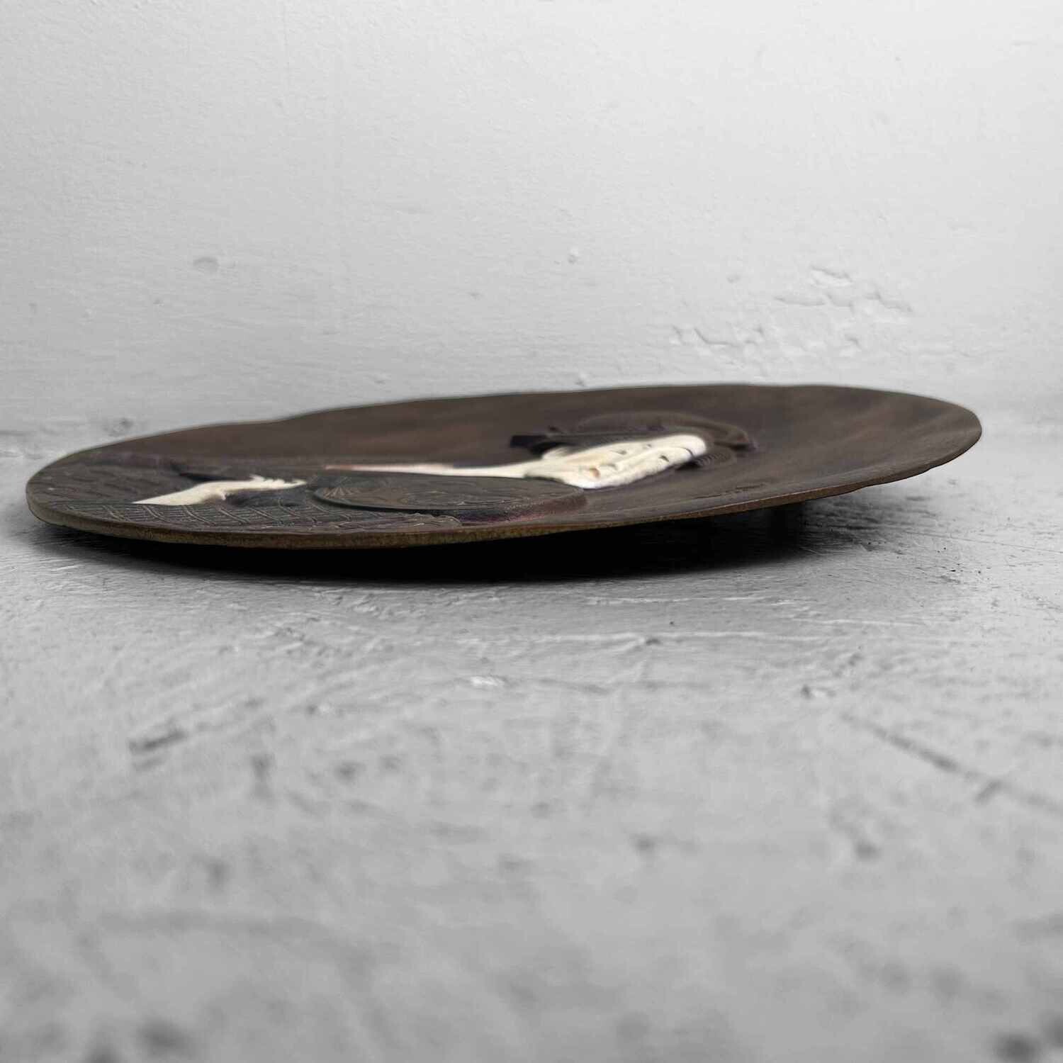 Japanse muurdecoratie 'Takashima Ohisa' Utamaro (歌麿筆), jaren '50 Japanse muurdecoratie 'Takashima Ohisa' Utamaro (歌麿筆), jaren '50