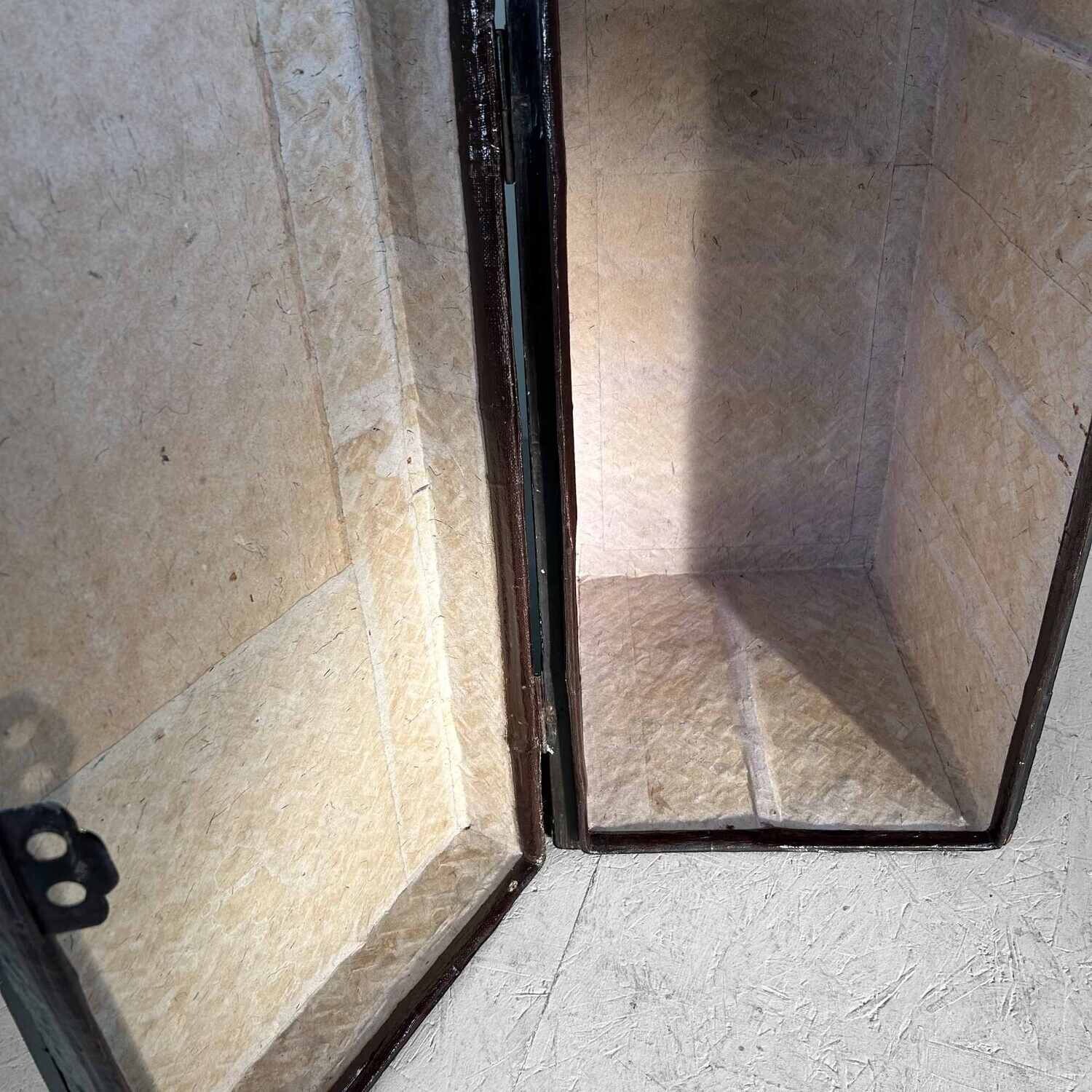 Traditional Tsuzura (筒簓) Kimono Basket, early Shōwa era, Japan.