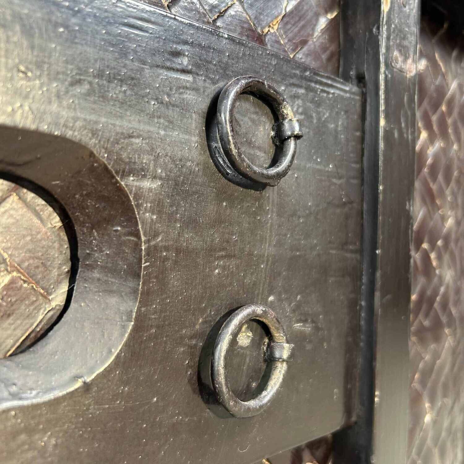 Traditional Tsuzura (筒簓) Kimono Basket, early Shōwa era, Japan.