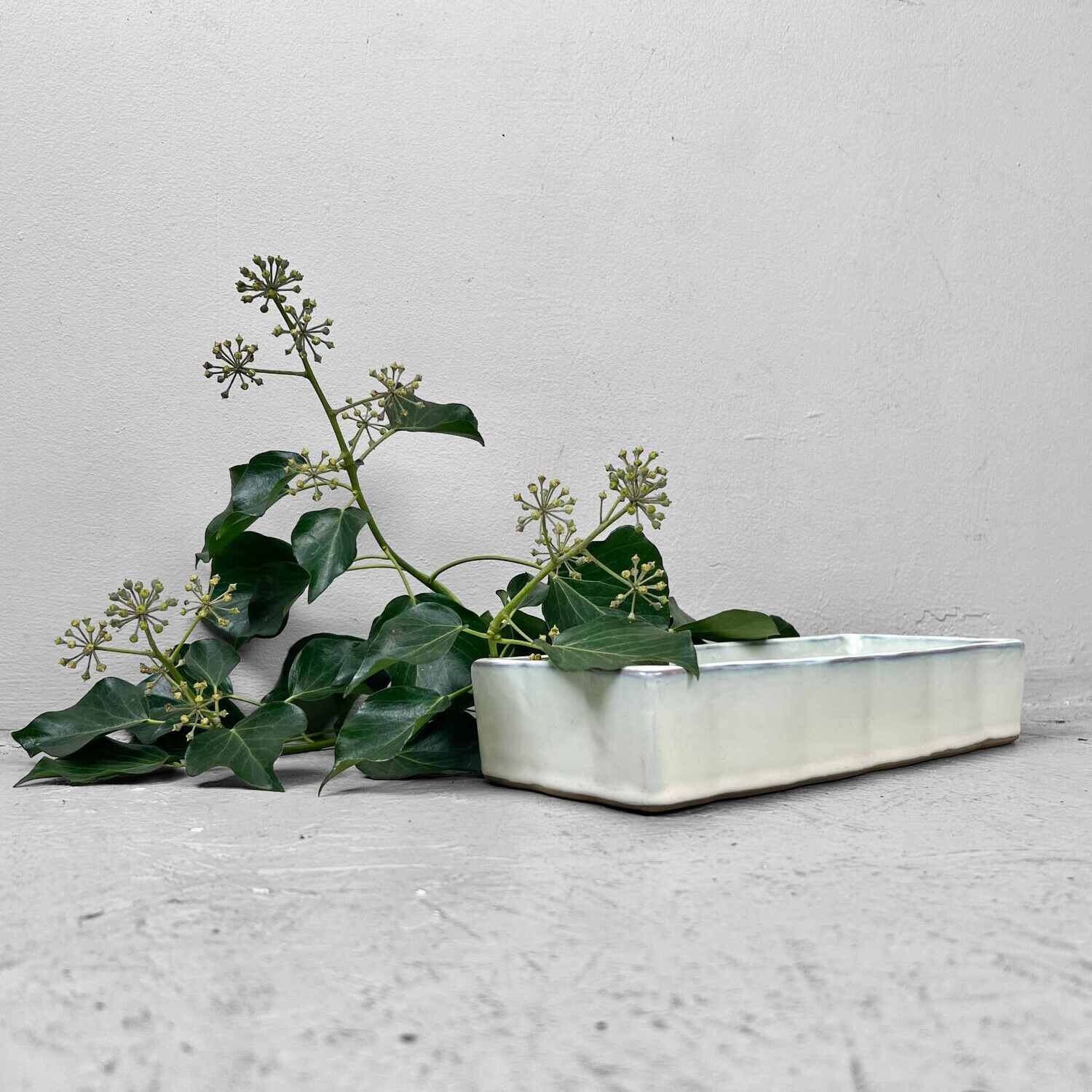 Mid Century Ceramic Ikebana (生花) Flower Bowl, Japan.